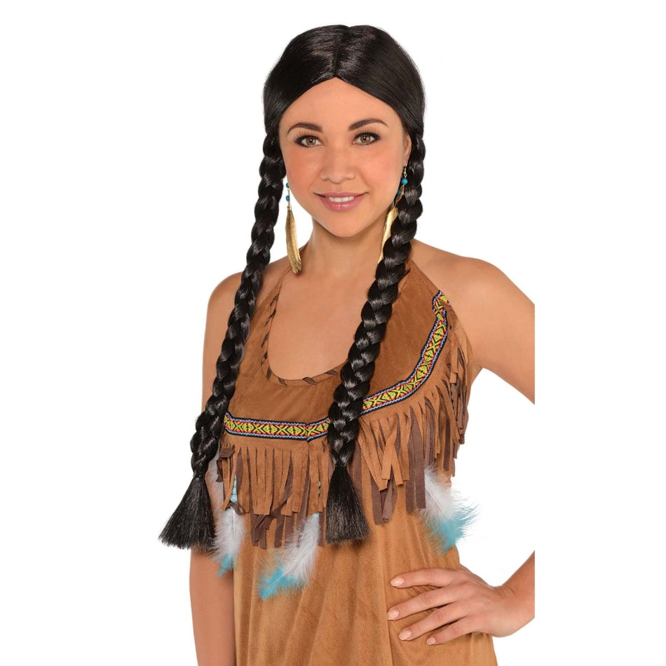 Wig Western Braided - Party Savers