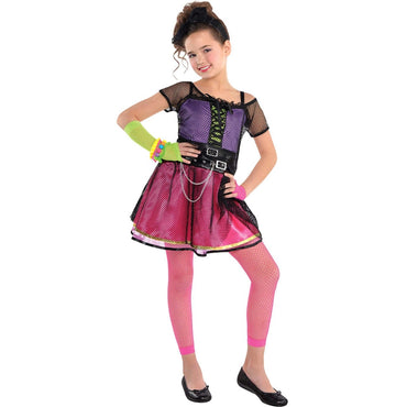 Girls Costume - Pop Star Dress - Party Savers