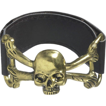 Pirate Skull Cuff Bracelet - Party Savers