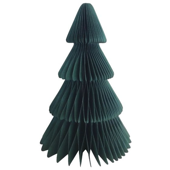 Christmas Honeycomb Green Tree Decoration 20cm Each