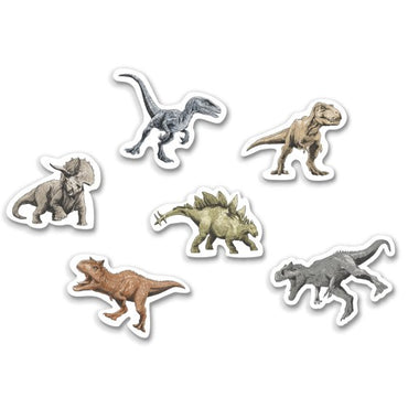 Jurassic Into The Wild Shaped Erasers 6pk