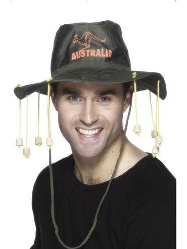 Green Australian Hat - Party Savers