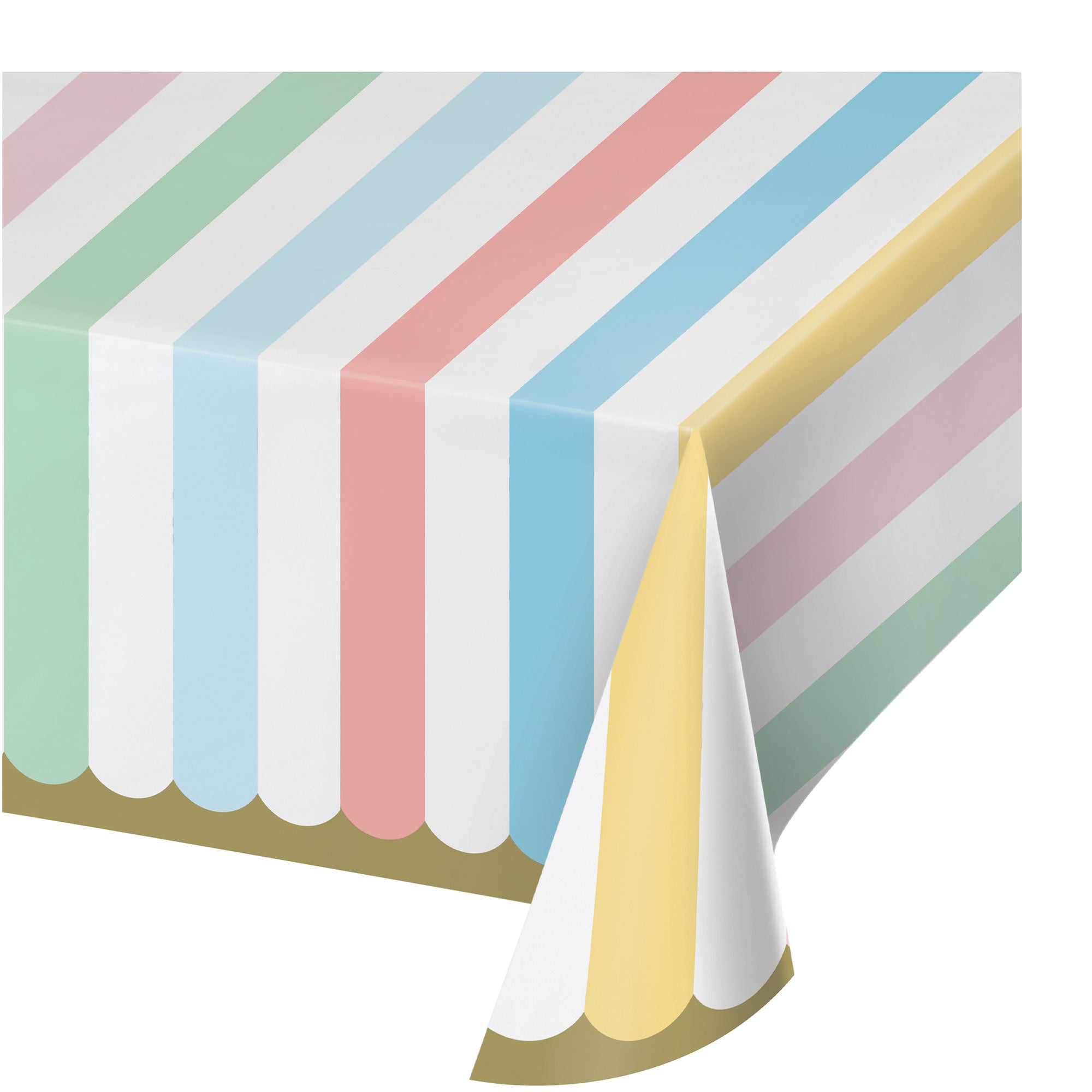 Pastel Celebrations Tablecover Paper 137cm x 259cm - Party Savers