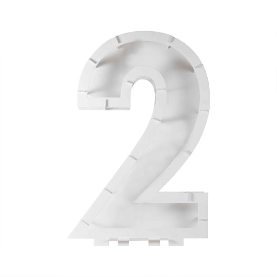 Mix It Up Number Balloon Kit 81cm x 58cm x 14cm Each