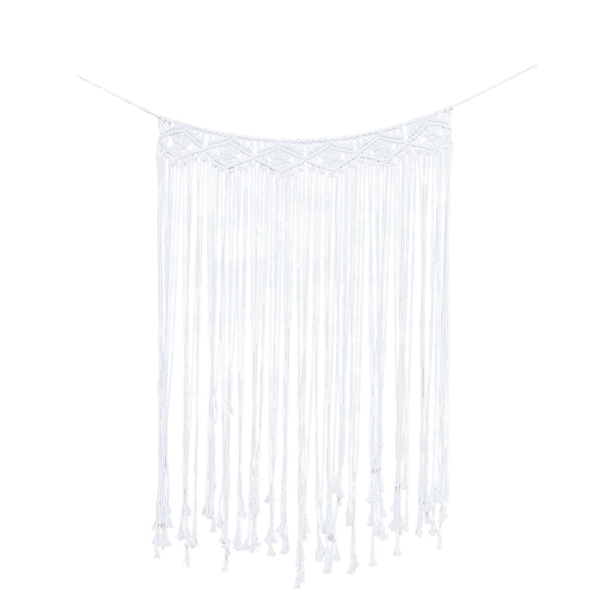 A Touch of Pampas Macrame Wall Hanging Backdrop Cream Each