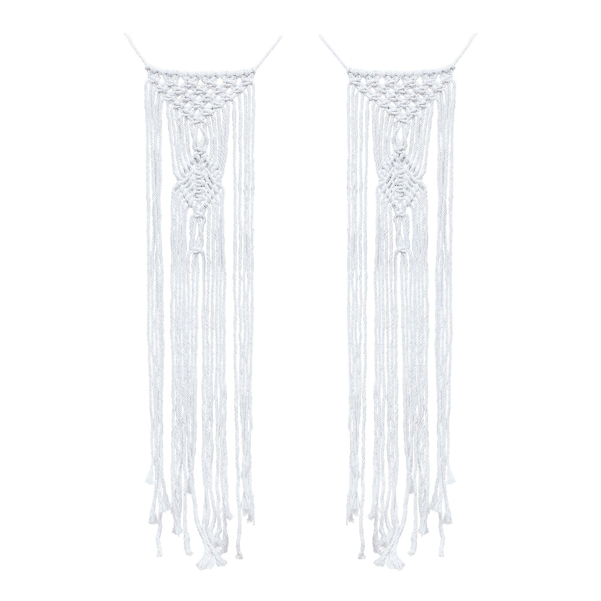 A Touch of Pampas Chair Decorations Macrame 2pk