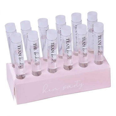 Future Mrs Team Bride Hen Party Shots with Tray 12pk