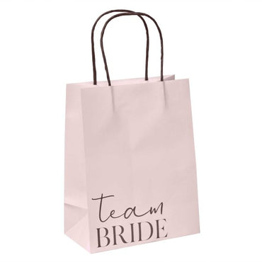Future Mrs Hen Party Team Bride Bags 21.5cm x 16cm x 5cm 5pk
