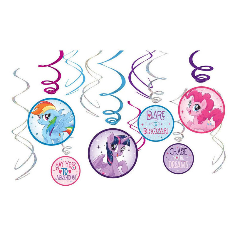 My Little Pony Friendship Adventures Swirl Value Pack 12pk - Party Savers