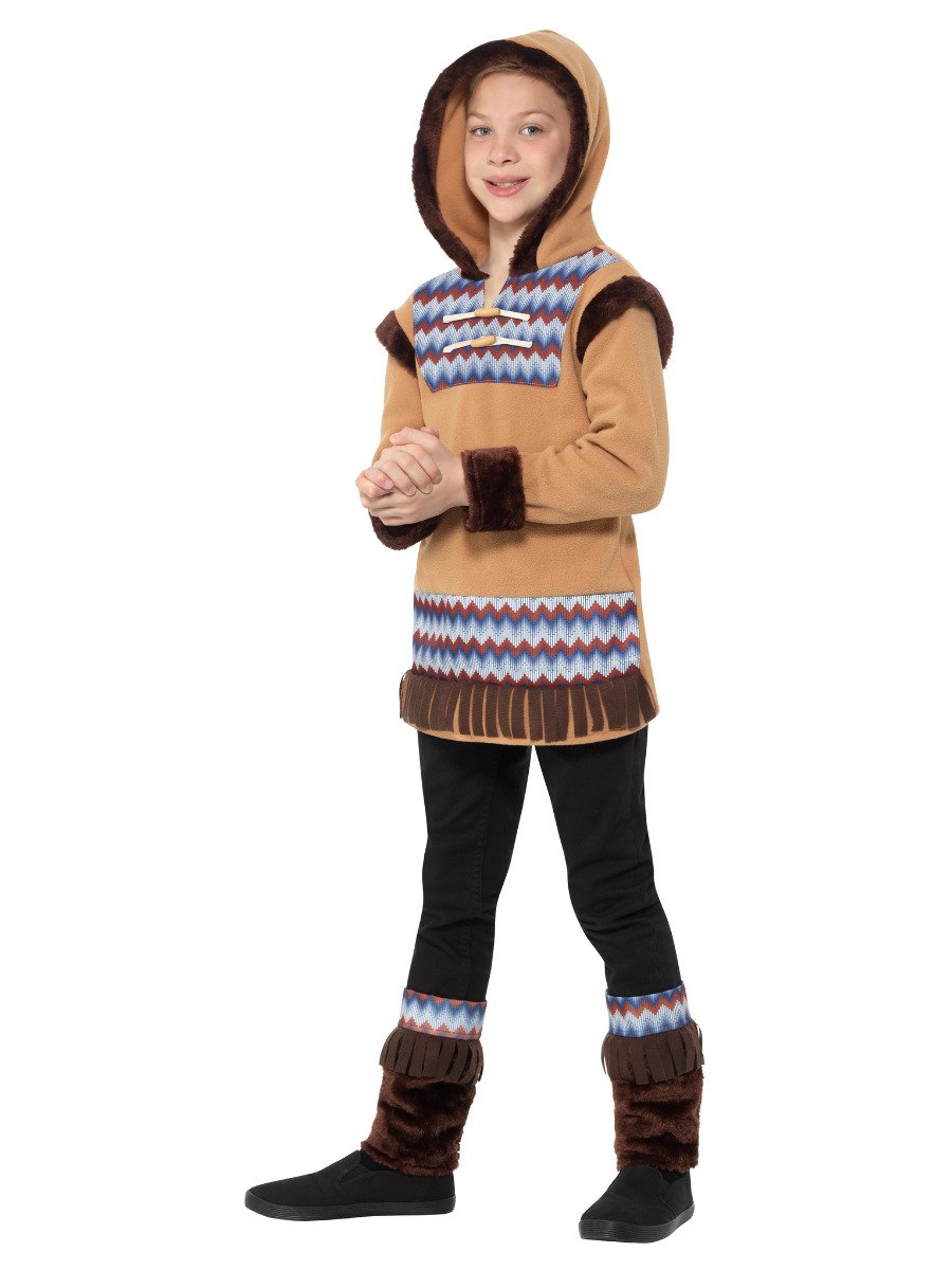 Boy's Costume - Brown Arctic Boy Costume