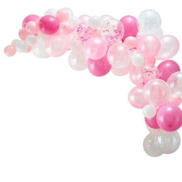 Pink Balloon Arch 70pk