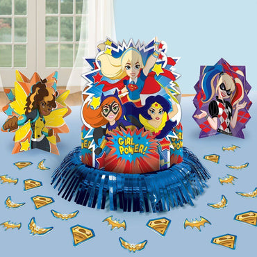 DC Super Hero Girls Table Decorating Kit - Party Savers