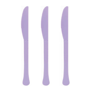 Green Plastic Knife 20pk - Party Savers