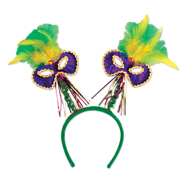 Mardi Gras Mask Boppers Each - Party Savers