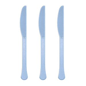 Pastel Blue Plastic Knife 20pk - Party Savers