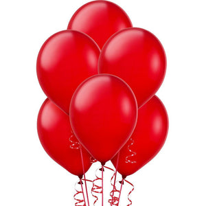 Red Premium Latex Balloons 30cm 25pk