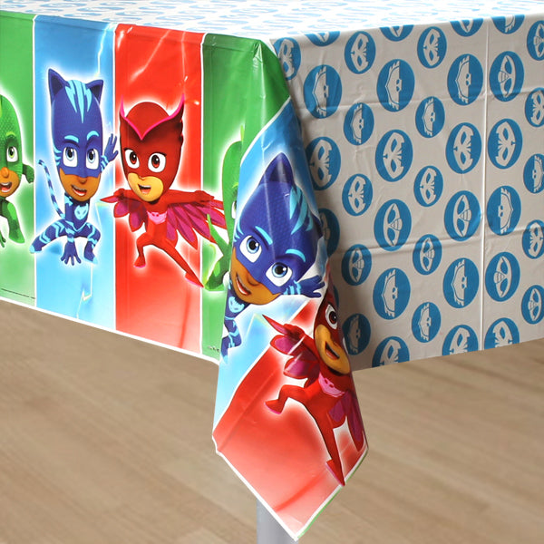 PJ Masks Plastic Tablecover 137cm x 243cm - Party Savers