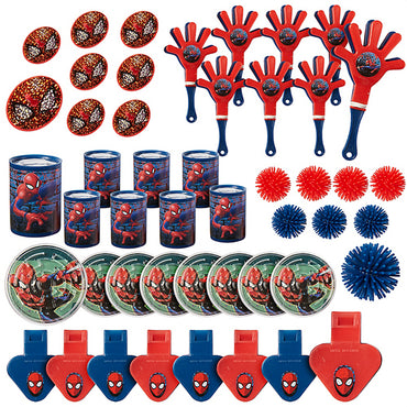 Spider-Man Webbed Wonder Mega Mix Value Pack 48pk - Party Savers