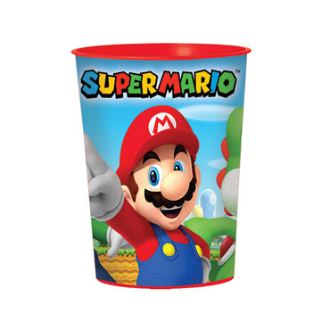Super Mario Brothers Plastic Favor Cup 473ml Each - Party Savers