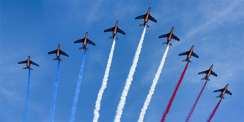 Bastille Day, Parade, French flag, party, France, planes, flyover