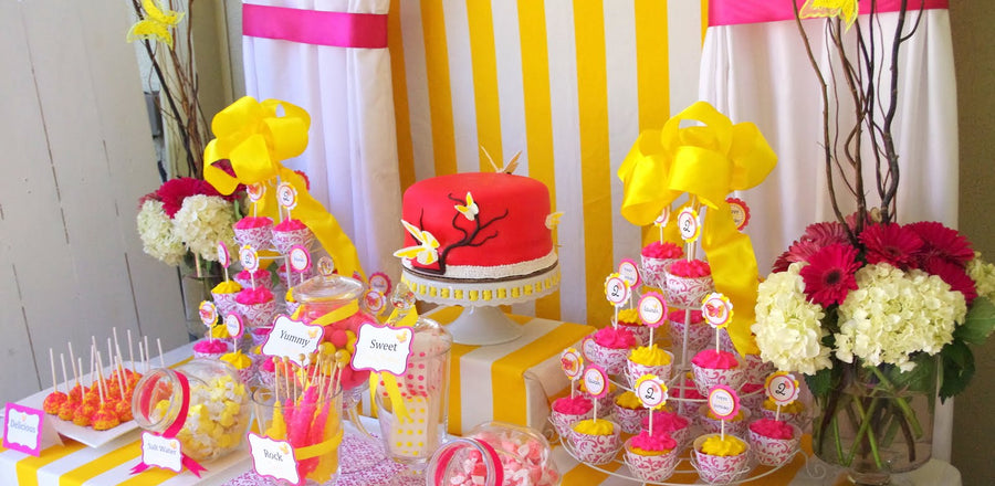 Colour Themed Candy Buffet Ideas