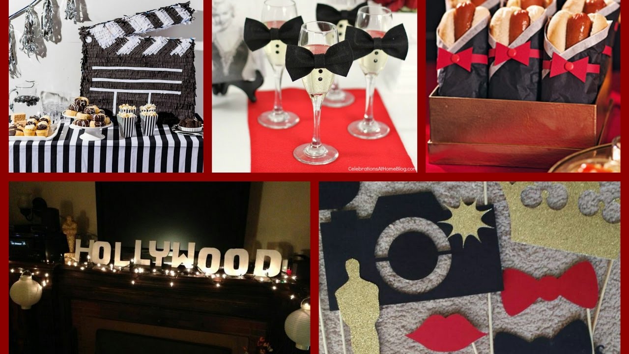 Hollywood Awards Night Party Ideas