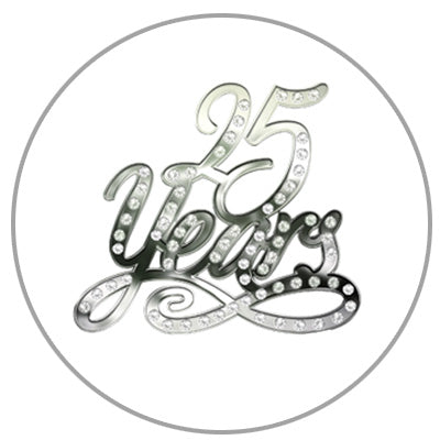 25 Years Anniversary Party Supplies