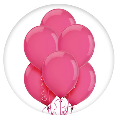 Bright Pink Balloons
