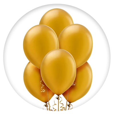 Gold Balloons