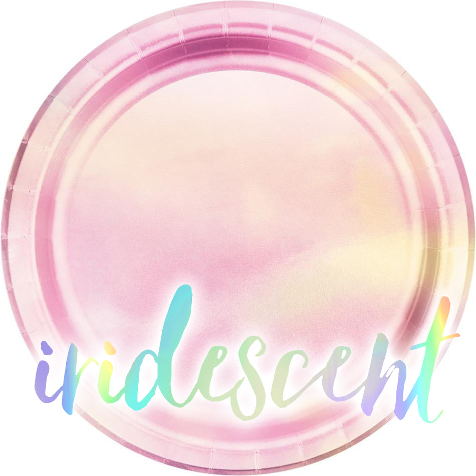 Iridescent Foil Party Supplies