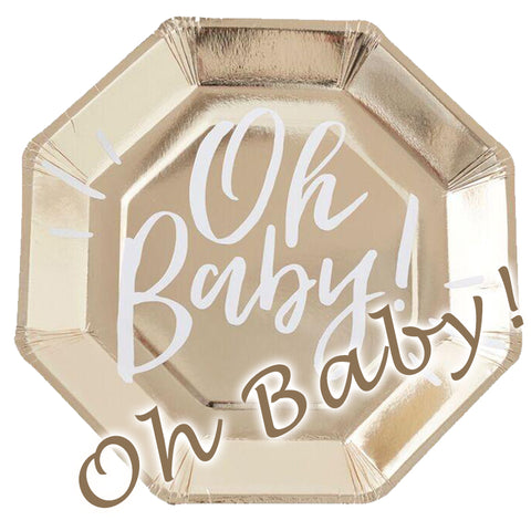 Oh Baby Shower Party Supplies