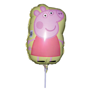 Peppa Pig Mini Shape Foil Balloon Each