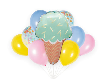 Ice Cream Balloon Bouquet Kit