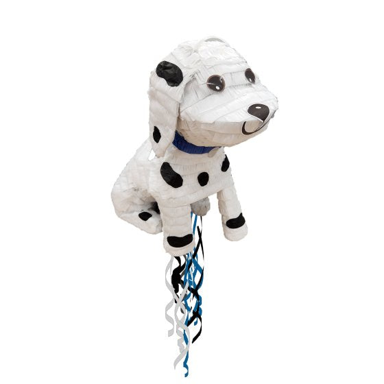 Dalmatian 3D Shape Pull String Pinata FSC 33cm x 19cm x 39cm Each