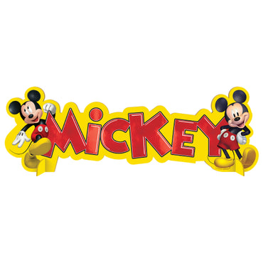 Mickey Mouse Forever Table Decoration 12cm x 35cm Each