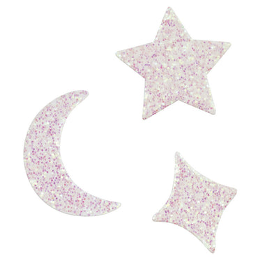 Iridescent Glitter Moon & Stars Jumbo Confetti 56.6g