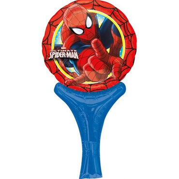 Ultimate Spider-Man Inflate-A-Fun Foil Balloon 15cm x 30cm Each