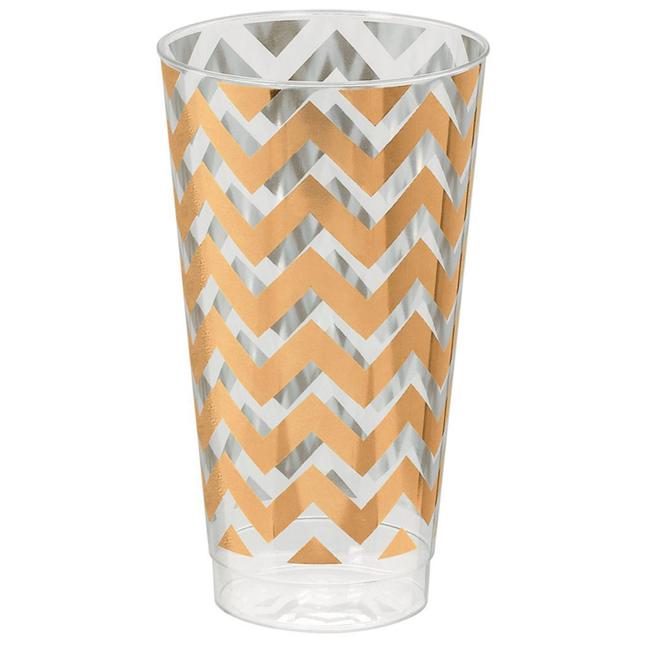 Chevron Premium Plastic Tumbler 473ml 16pk