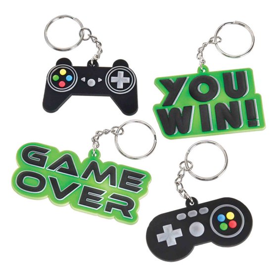 Level Up Keychains 8pk