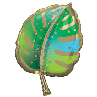 Palm Frond Leaf SuperShape Foil Balloon 55cm x 76cm Each