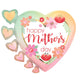 Happy Mother's Day Ombre SuperShape Foil Balloon 60cm x 50cm Each
