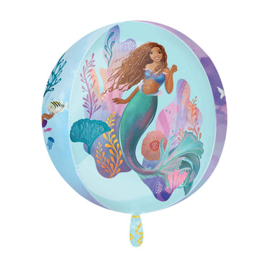 The Little Mermaid Orbz Balloon 38cm x 40cm Each