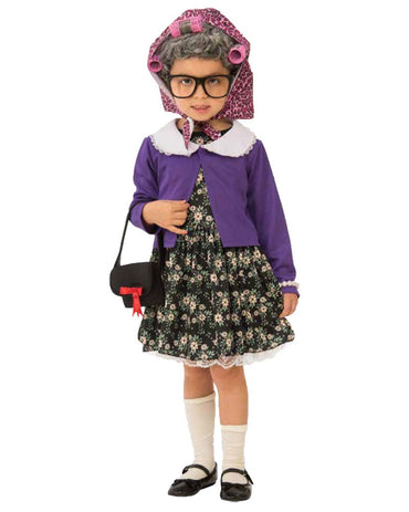 Girls Costume - Little Old Lady