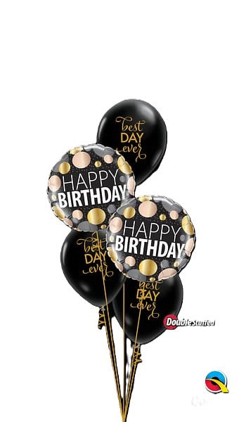 Black Birthday Set 5pk
