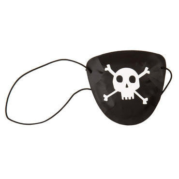 Pirate Skull & Crossbones Eye Patches 8pk
