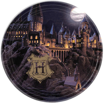 Harry Potter Round Paper Plates FSC 23cm 8pk