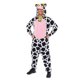 Cow Plush Onesie Mens Costume
