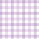 Pastel Purple Gingham Lunch Napkin FSC 16pk