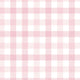 Pastel Pink Gingham Lunch Napkin FSC 16pk