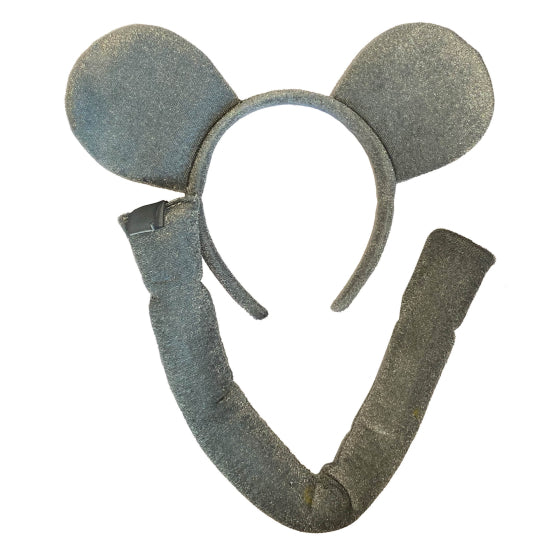 Mouse Headband & Tail Set